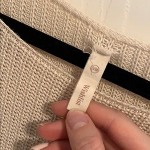 Wishlist Sweaters - Beige sweater with sleeve detail Wishlist Sweaters - Beige sweater with sleeve detail
